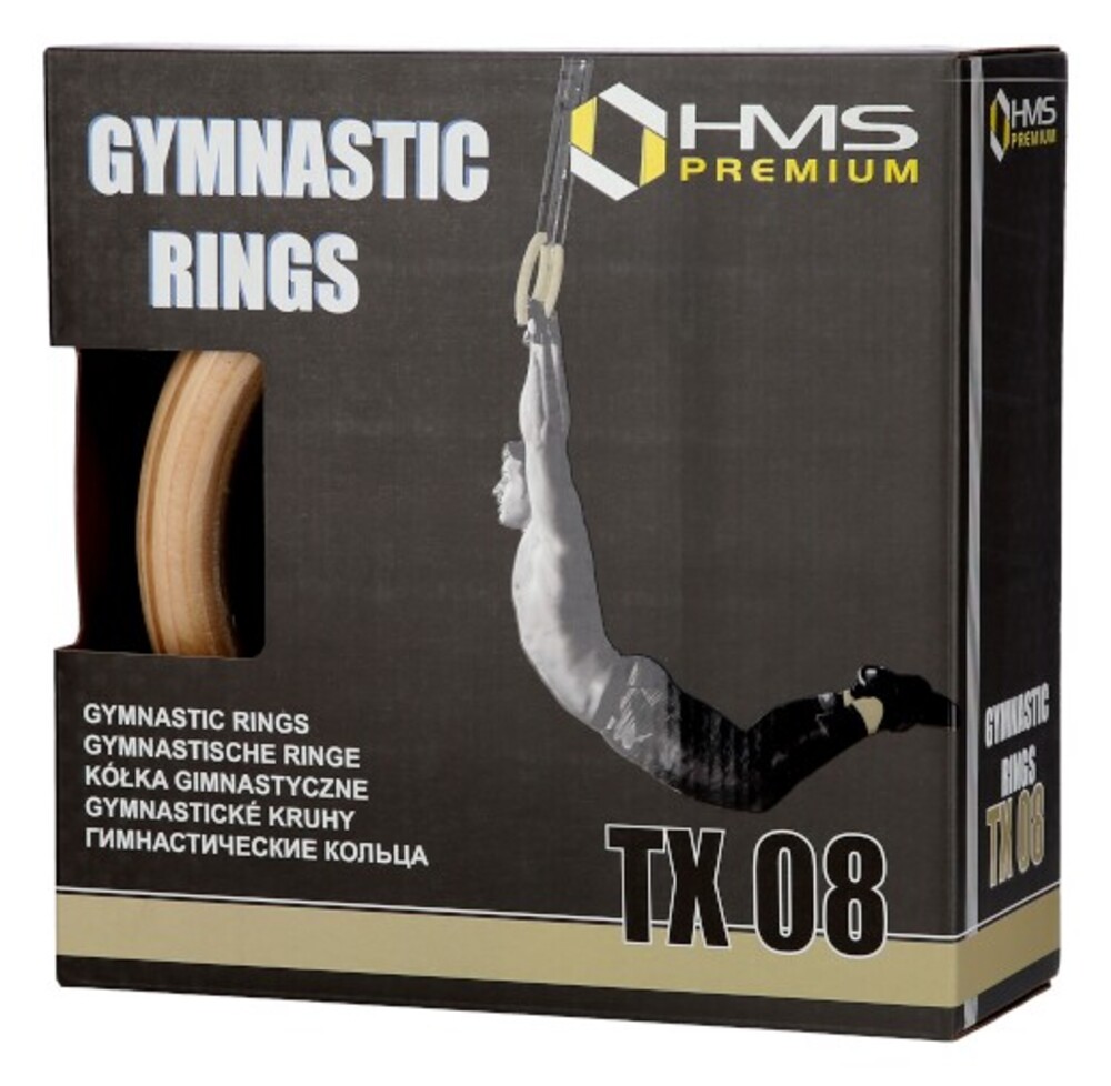 Gymnastické kruhy HMS Premium TX08