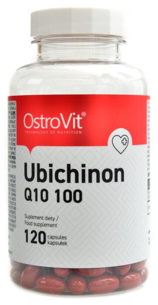 Ubichinon Q10 100 mg 120 kapslí ubiquinone coenzyme Q10