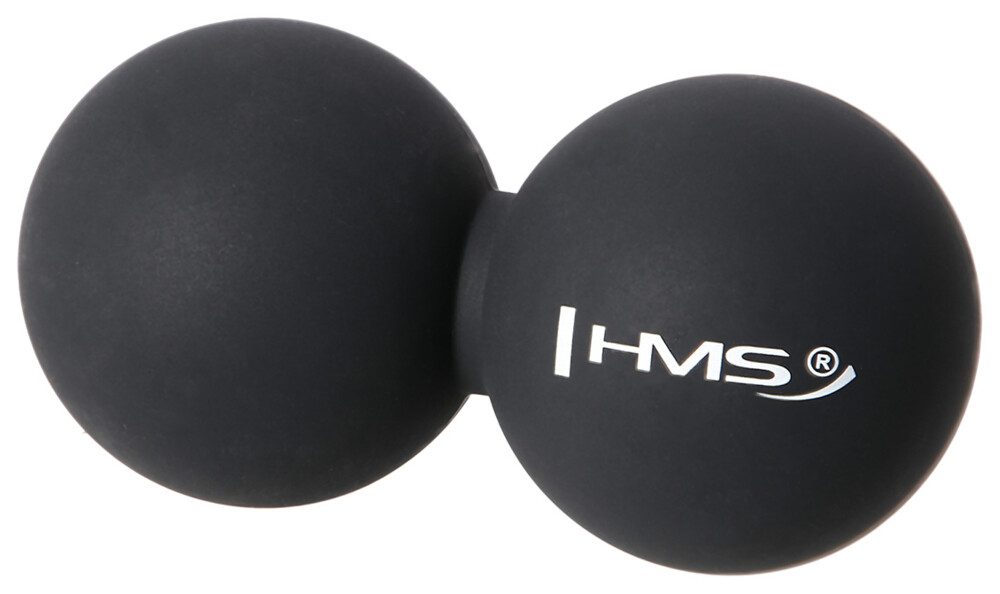 Dvojitý masážní míč BLC02 černý - Lacrosse Ball