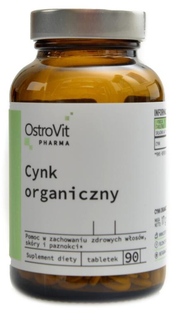 Pharma organic zinc 90 tablet organický zinek