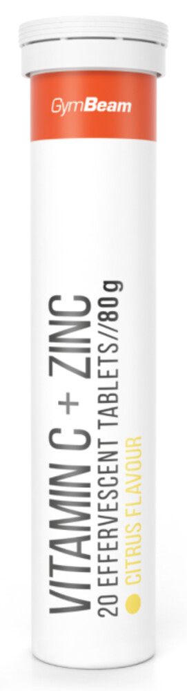 Vitamin C + zinek šumivé 20 tbl
