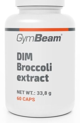 Brokolicový extrakt 400 mg s 2 % DIM – GymBeam 60 kaps.