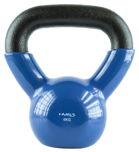 Kettlebel KN 6 kg pokrytý vinylem