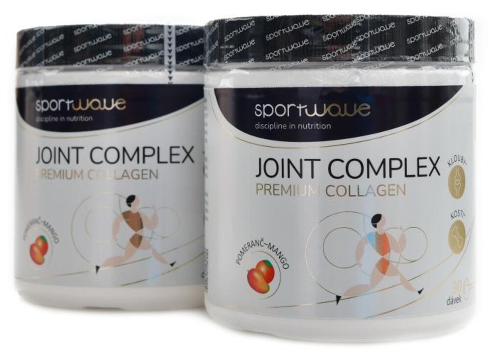 Joint complex premium collagen 2 x 360g pomeranč mango