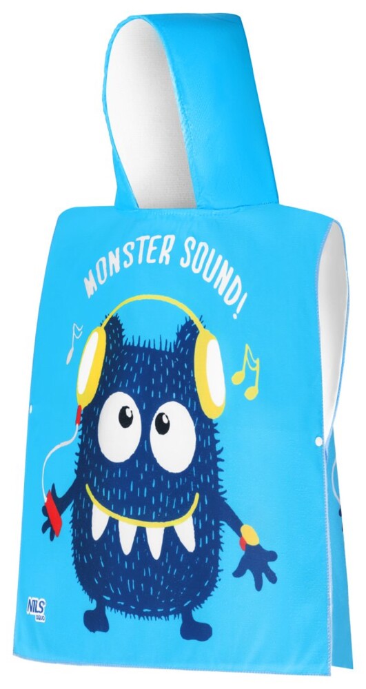 Ručník - pončo z mikrovlákna NILS aqua NAR20 Monster
