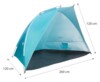Plážový stan NILS Camp NC8030 modrý