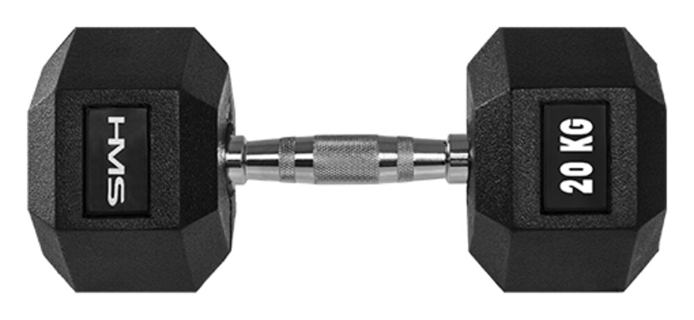 Hexagonální jednoručka HMS 20 kg