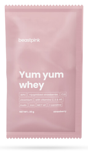 Vzorek proteinu Yum Yum Whey - BeastPink 30 g