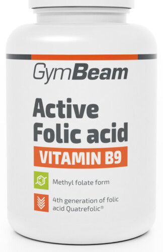 Aktivní kyselina listová (Vitamin B9) 60 kaps.