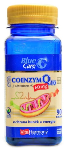 Coenzym Q10 60 mg + vitamin E 90 kapslí
