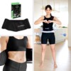 Sada masážní hula hoop HHM15 modrá se závažím, magnety a počítadlem a zeštíhlujícího pásu BR163 PLUS SIZE