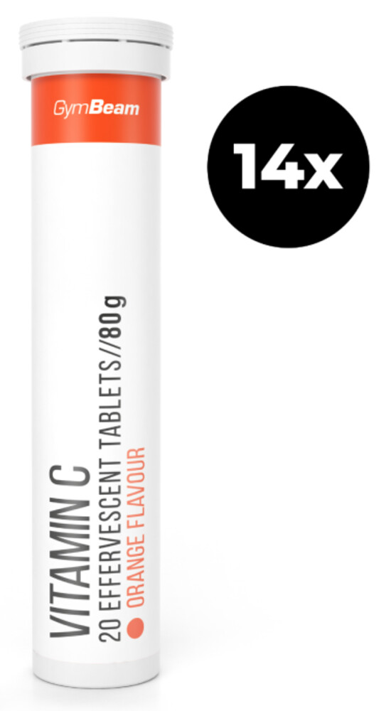 Vitamín C 1000 mg šumivý 14 x 20 tab