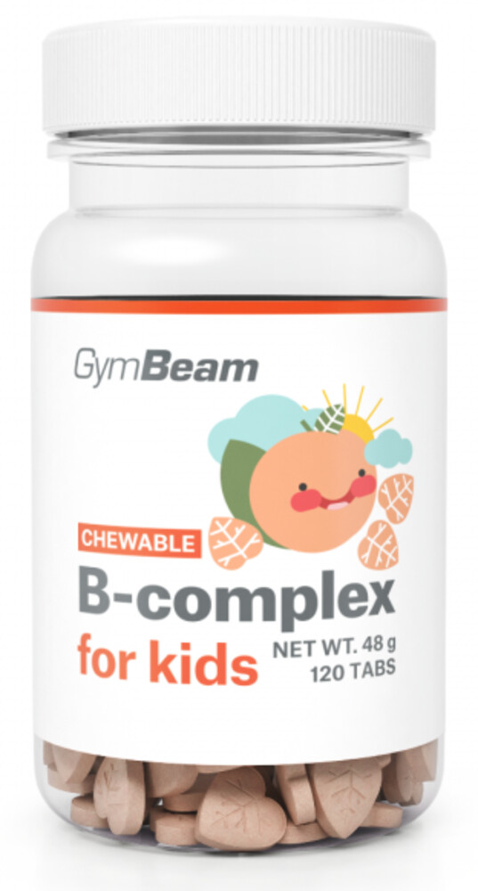 B-komplex, tablety na cucání pro děti 120 tbl