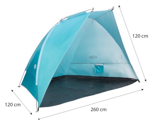 Plážový stan NILS Camp NC8030 modrý