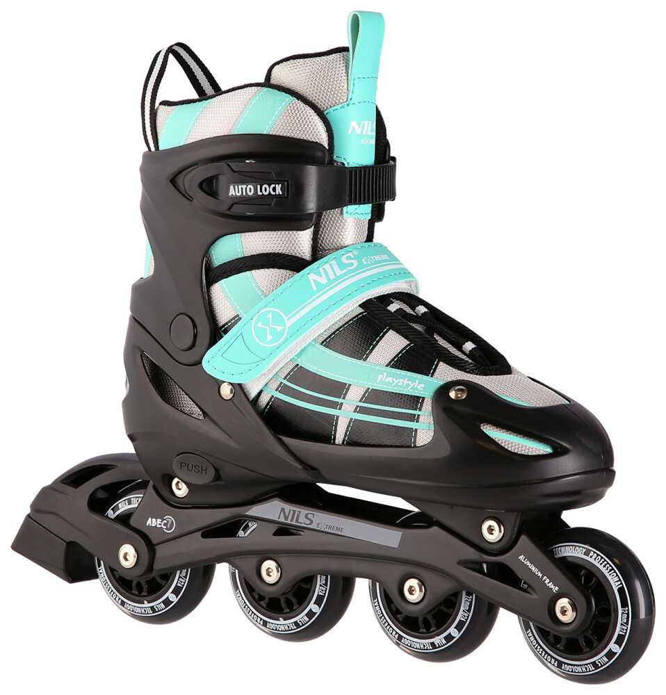 Brusle NILS Extreme NH18366A 2v1 černo-zelené