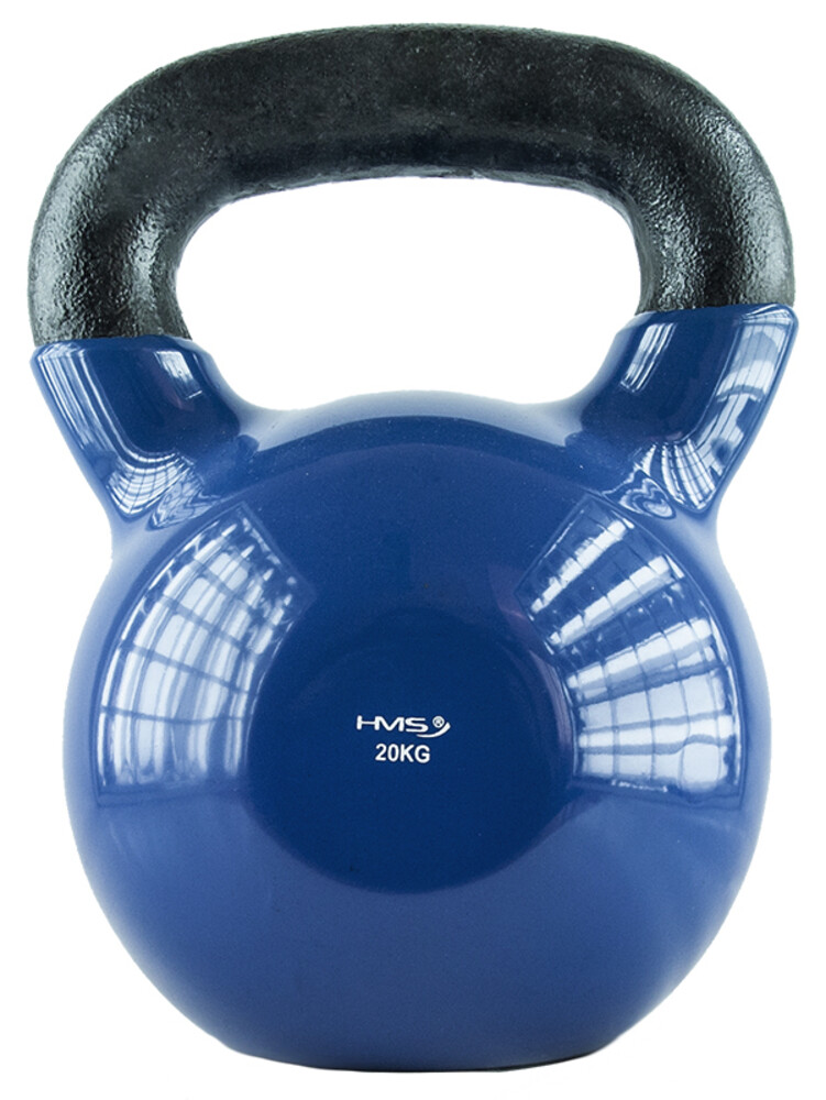 Kettlebel KN 20 kg pokrytý vinylem