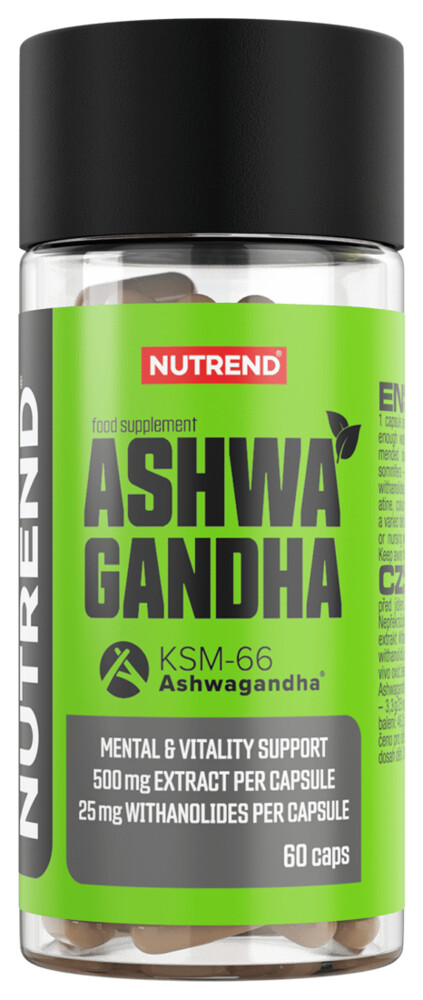 Ashwagandha 60 kapslí