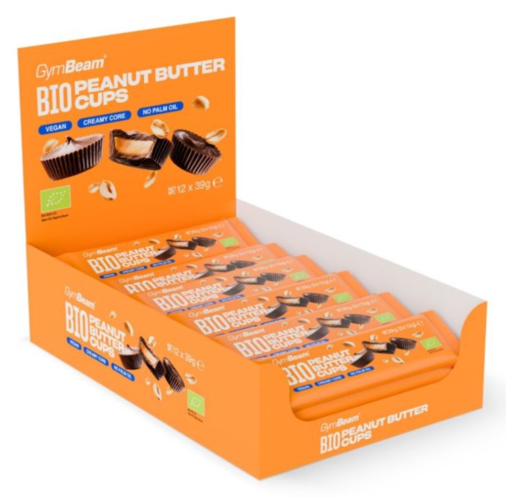 BIO Košíčky s arašídovým máslem 12 x 39 g