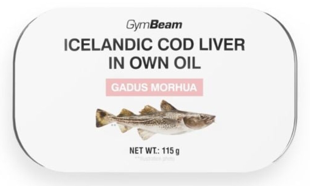 Islandská tresčí játra ve vlastním oleji 115 g