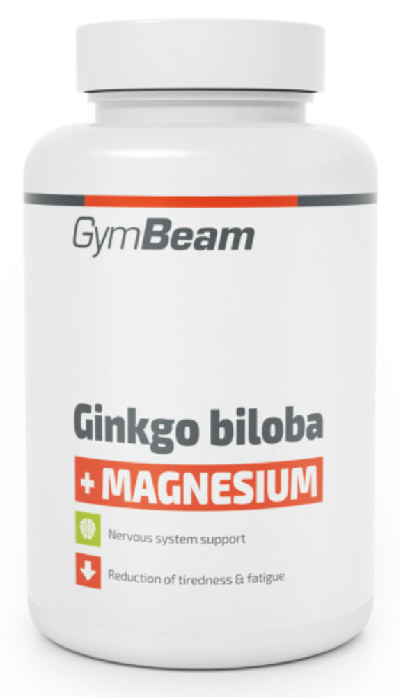 Ginkgo Biloba + Hořčík – GymBeam 90 kaps.