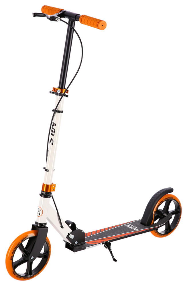 Koloběžka NILS Extreme HM0107 bílo-oranžová