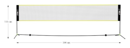 Skládací síť pro badminton NN500