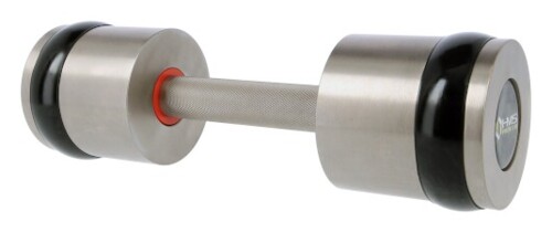 Chromované profesionální činky PREMIUM HH10 2 x 10 kg