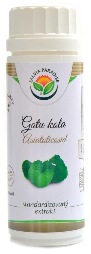 Gotu kola pupečník standardizovaný extrakt 60 kapslí Centella asiatica