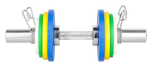Jednoruční olympijská osa GOP050 5kg 50cm