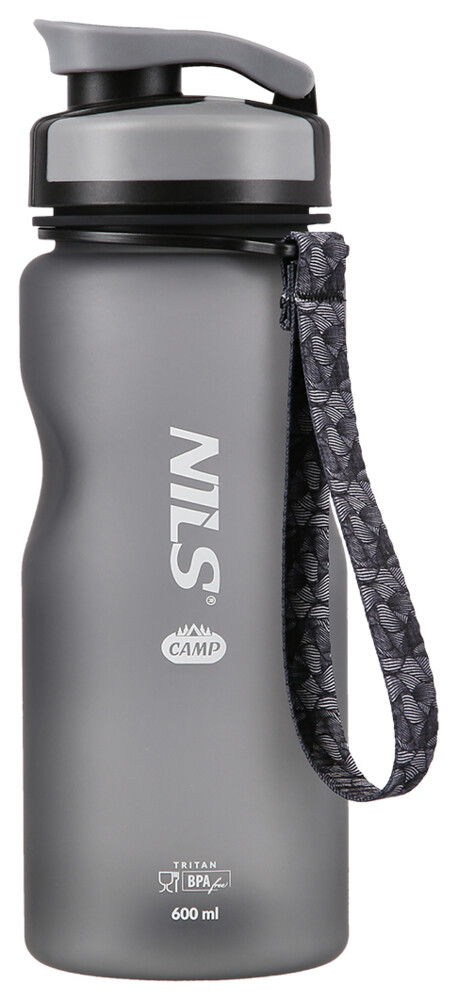 Tritanová láhev na pití NILS Camp NC1740 600 ml černá