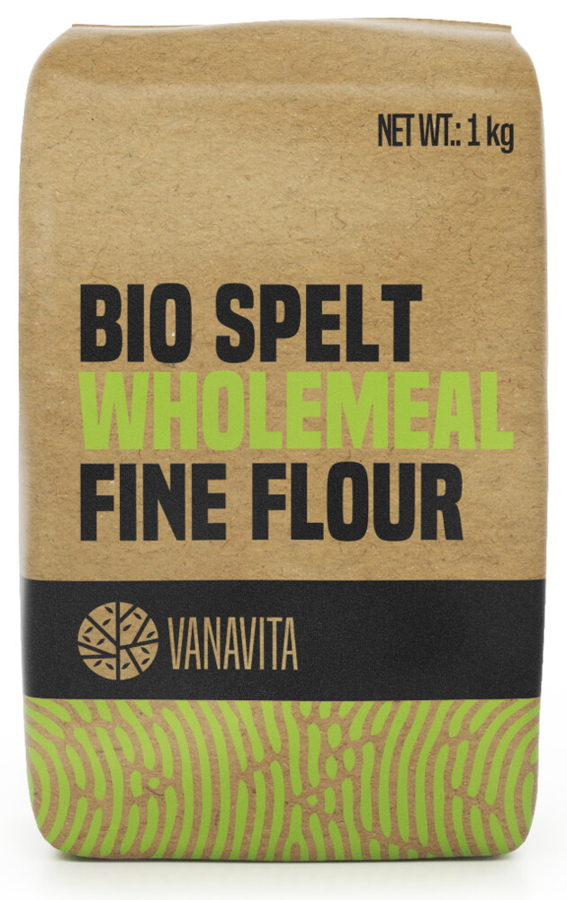 BIO Špaldová mouka celozrnná hladká - VanaVita 1000 g