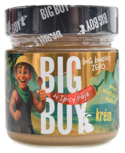 Spicy Pája jemný lískový krém s březovým cukrem 220g