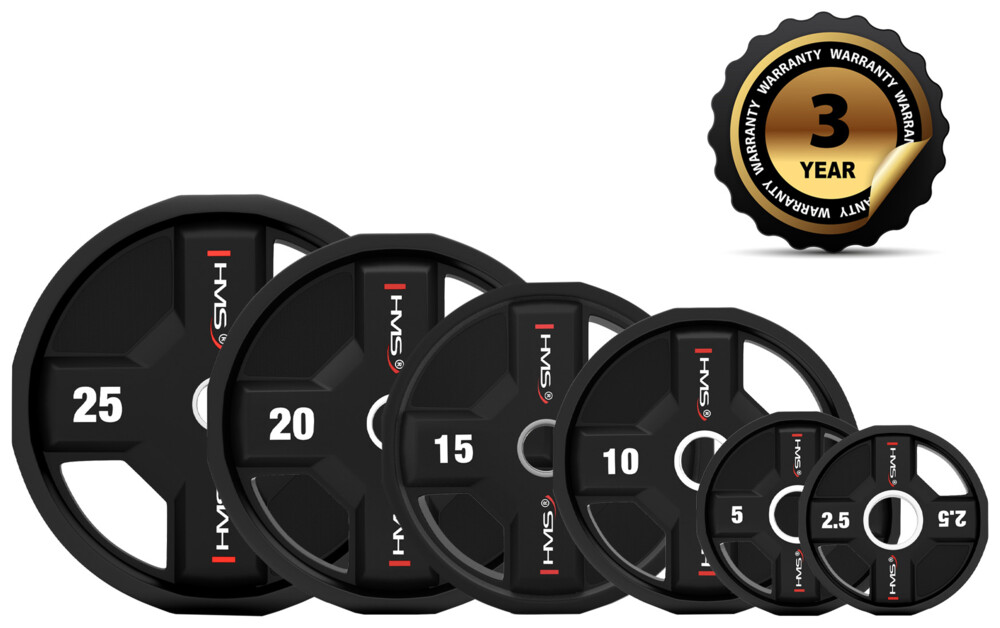 Olympijský polyuretanový kotouč TPC10 10 kg