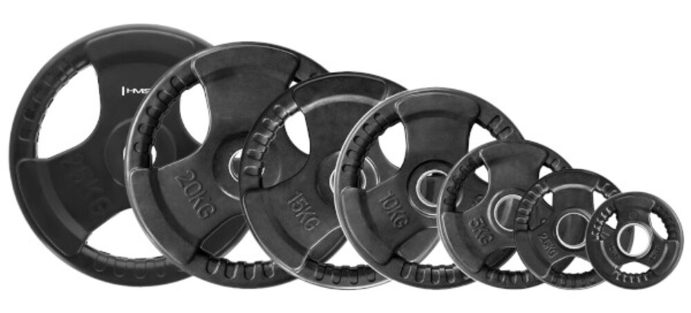 Olympijský kotouč Tri-grip 25 kg
