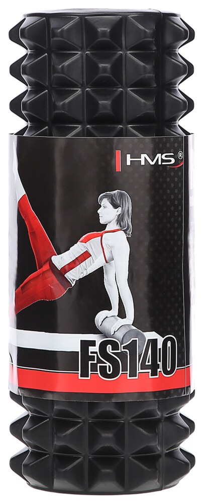 Fitness válec FS140 33 cm, černý