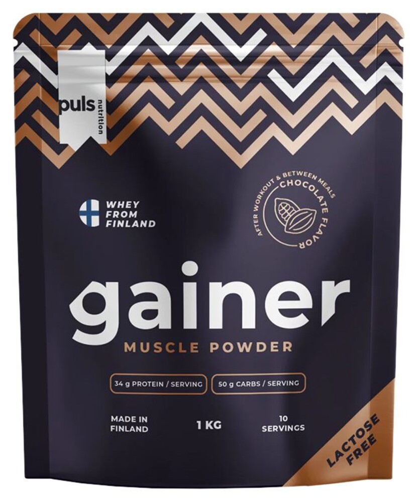 Gainer Lactose Free 1kg chocolate