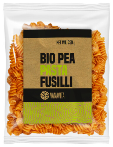 BIO Těstoviny z hrachu - vřetena - VanaVita 250 g
