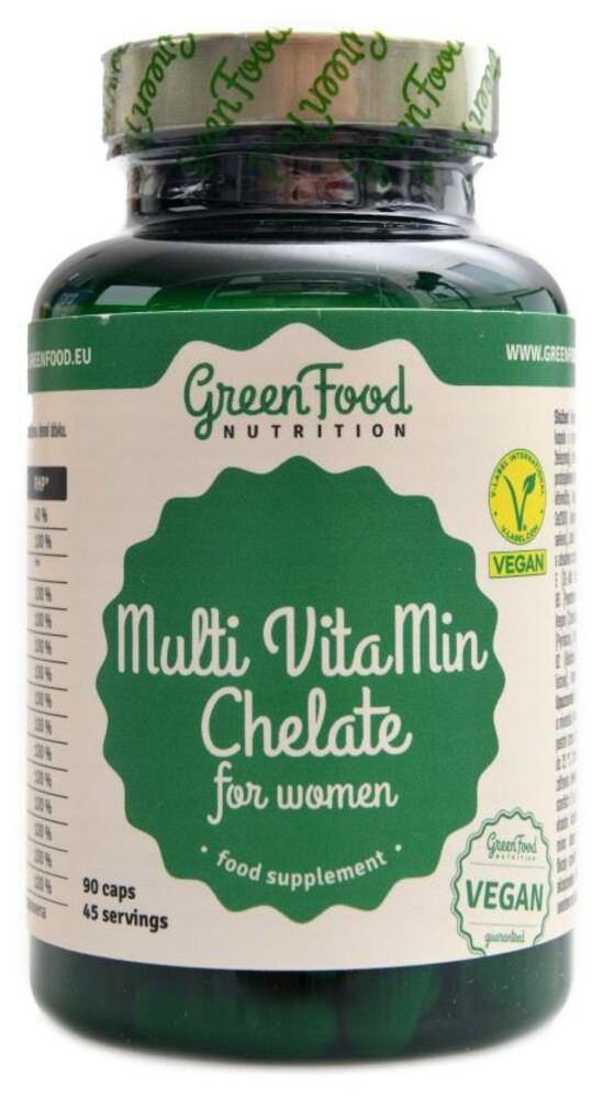 Multi vitamin chelate for women 90 kapslí