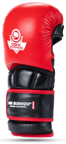 Prémiové MMA rukavice DBX Warrior červené