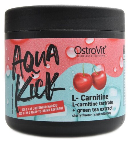 Aqua kick carnitine 300 g cherry