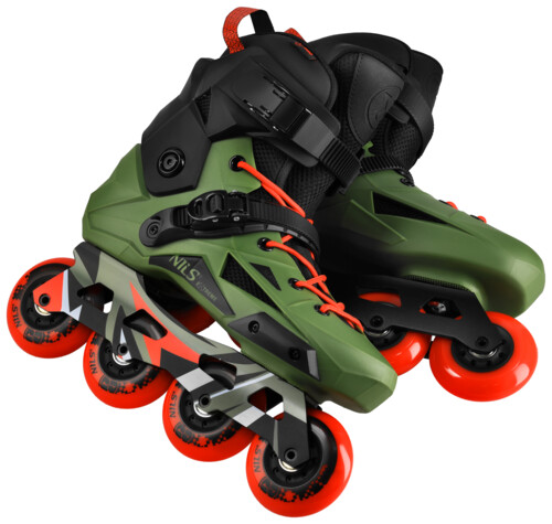 Slalomové brusle NILS Extreme NA1601 Slayd zelené