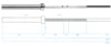 Olympijská osa GO900 220 cm x 50 mm