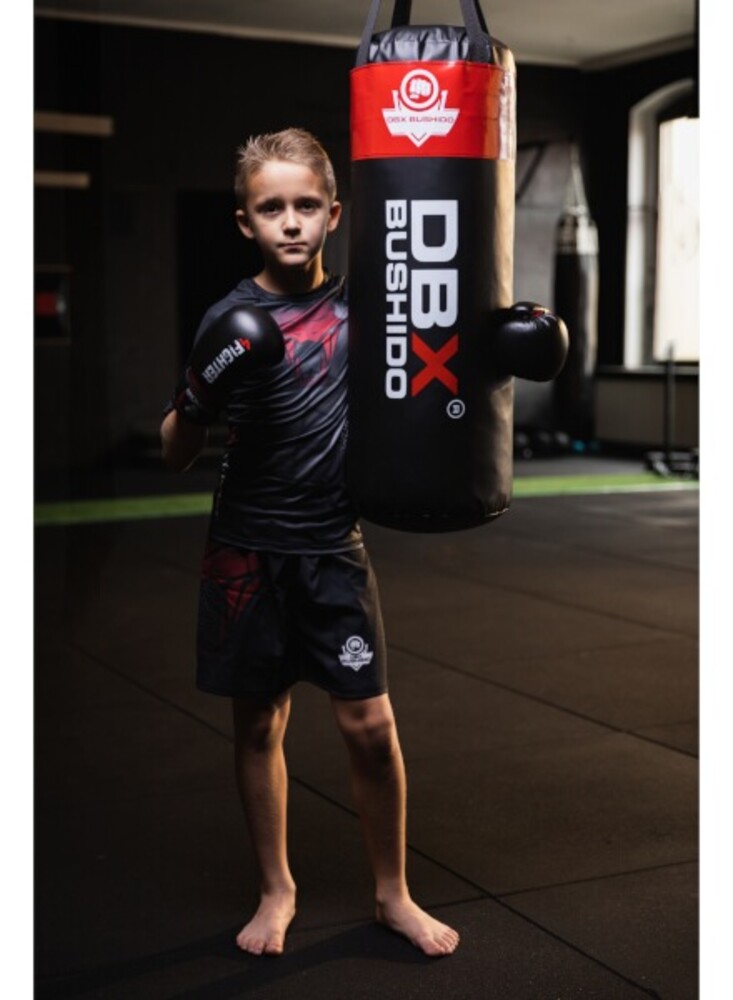 Boxovací pytel DBX Kids80 80cm/30cm 15-20kg pro děti, červený