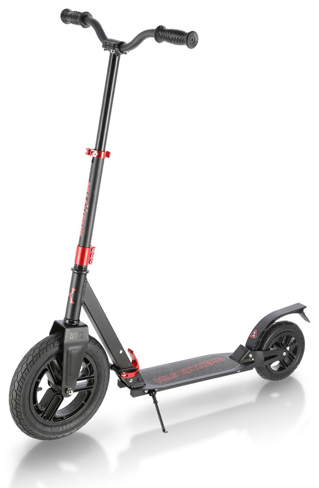Koloběžka s pumpovanými koly NILS Extreme HC300 červená
