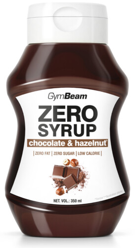 ZERO SIRUP čokoláda a lískový oříšek 