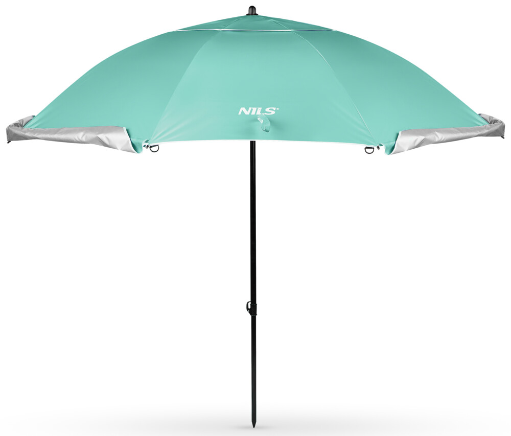 Plážový slunečník / paraván NILS Camp NC17114 240 cm zelený