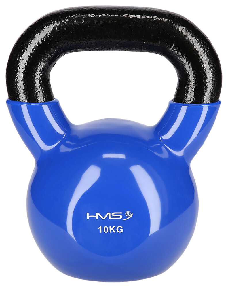 Kettlebel KN 10 kg pokrytý vinylem