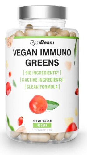 Vegan Immuno Greens 90 kaps.