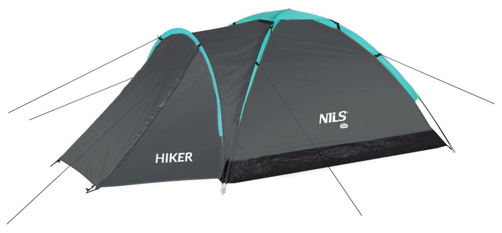 Turistický stan NILS Camp NC6010 Hiker šedý