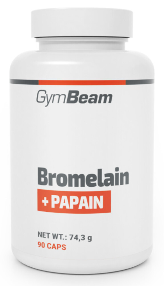 Bromelain Papain 90 kaps.